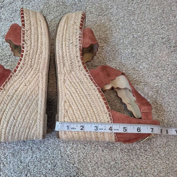 Marc Fisher Women's Size 9 Calita Wedge Sandals Platform Espadrille - Picture 9 of 11